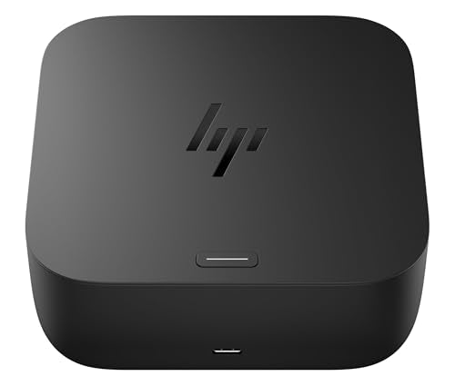 HP USB-C 100W Docking Station with 100W Power Delivery | Bundle with Dockztorm Hub (USB-C, HDMI, Dual DisplayPort, Ethernet, Nano Lock Slot, USB-A Ports)-2Pack - size: 2 Pack