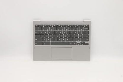 Laptop Palmrest Upper Case Top Cover with Keyboard Touchpad Assembly Replacement for Lenovo Chromebook 11 IdeaPad Flex 3 CB-11M735 82HG 5CB1B34763