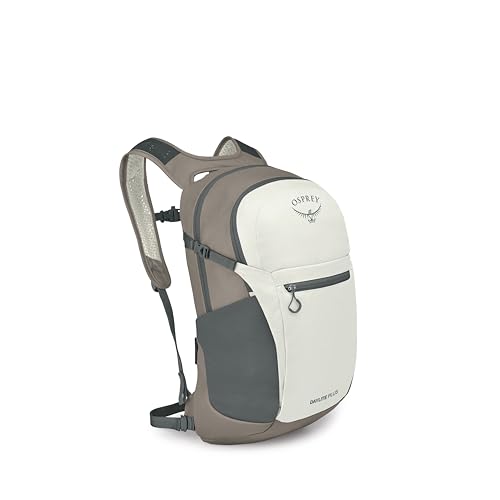Osprey Daylite Plus Commuter Backpack - Everyday Pack with Laptop Sleeve, Bottle Pockets, and Extra Storage, Mystery White/Multi - color: Mystery White Multi