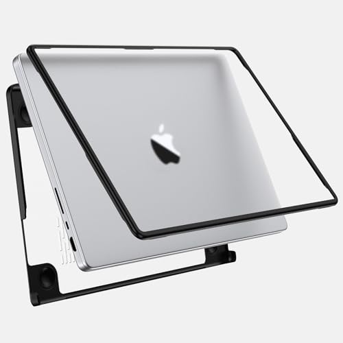 Soonjet Matte Case for MacBook Pro 14 inch M5 M4 M3 M2 M1 2026-2021 Laptop | Anti Crack, TPU Bumper, Ultra Thin, Fingerprint & Scratch Resistant Matte, Frost Clear, Protective Laptop Hard Shell, Snap on - color: Matte Clear