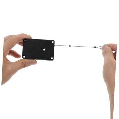 1kg Retractable Cable Reel Lock Lanyard for Laptop Tv Remote Security Tether