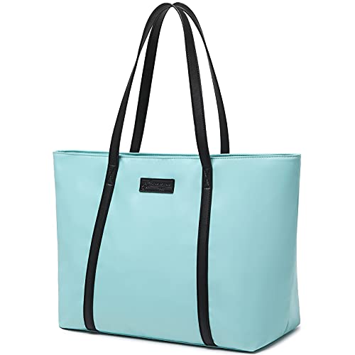 BUG Lightweight Women Laptop Tote Bag for Work, Casual Handbag for Travel Beach College Teacher - color: Navy