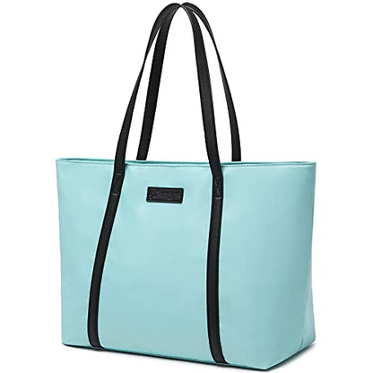 BUG Lightweight Women Laptop Tote Bag for Work, Casual Handbag for Travel Beach College Teacher - color: Navy