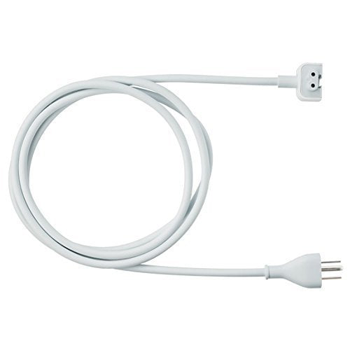 New Replacement AC Power Adapter Extension Cord for MacBook Chargers and iPad Chargers - 6 Feet 3-Prong Power Cord Compatible with Apple MacBook Pro, MacBook Air, iPad, USB-C and MagSafe Adapters