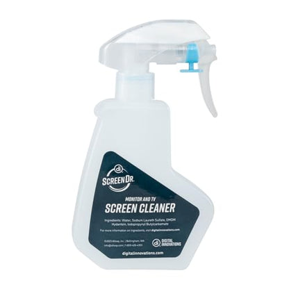 ScreenDr Monitor & TV Screen Cleaning Kit | Streak-free formula removes fingerprints, dust, and smudges from TVs, monitors, laptops, tablets, and phones.
