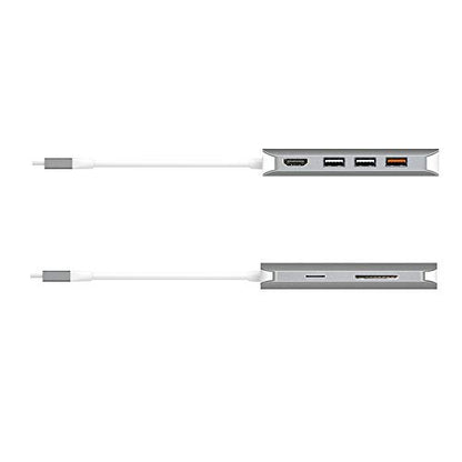 j5create USB C Hub Adapter Multi-Monitor 10-in-1 Port Docking Station 4K HDMI, VGA, Ethernet, USB 3.0, MicroSD, SD, USB-C 3.1 + Power Delivery | for PC, Laptop, Tablet, Display Connection