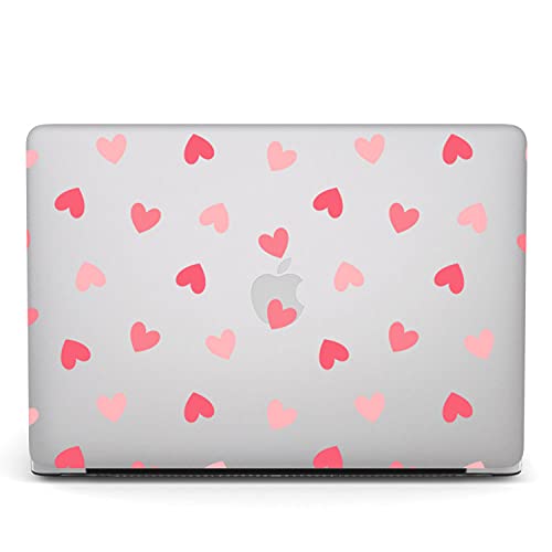 Protective Case Compatible with MacBook Pro 13 inch with CD-ROM Model: A1278(Old Version 2012/2011/2010/2009/2008), Plastic Hard Shell Case Cover & Keyboard Cover Skin - Heart - color: Heart, size: A1278(Pro 13 w/CD-ROM 2008-2012)