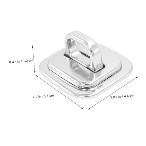 2pcs Laptop Lock Security Plate Cable Anchor for Desk Mounting Theft for Laptops Monitors and Tablets Compatibility for Office and Travel Use