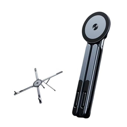 Laptop Stand, Multi-Purpose Portable Foldable Magnetic Stand, Aluminum Alloy Adjustable Holder for Smartphones, Pad, Laptop