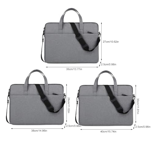 Waterproof 13/14/15 Inch Laptop Sleeve Case Protective Bag with Shoulder Strap