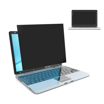 Zunate 14 Inch Laptop Privacy Screen Filter, 16:9 Anti Blue Light Anti Glare Film for Widescreen Display Eye Strain Reduction Scratch Guard