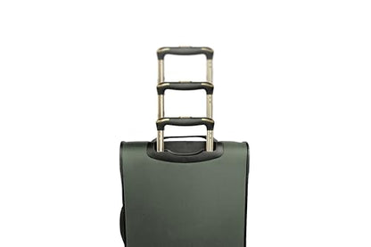 Kenneth Cole REACTION Chelsea Chevron Quilted Luggage, Olive, 20-Inch Carry On - color: Olive, size: 20-Inch Carry On