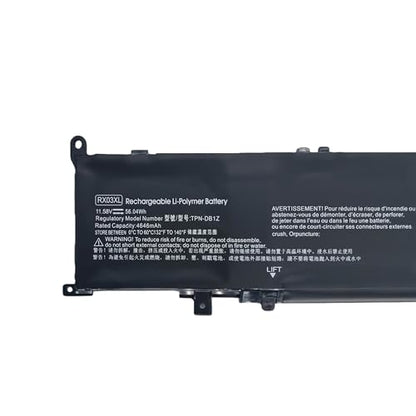 RX03XL Laptop Battery Compatible with HP EliteBook 630 640 645 660 G11 ProBook 440 445 460 465 G11 Series Notebook N70706-005 TPN-DB1Z N69453-271 - 11.58V 56.04Wh
