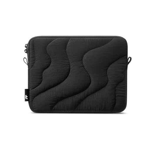 tomtoc 360 Protective Puffy Tablet Sleeve for 11-inch iPad Air M4/M3, 2026 | 11-inch iPad Pro (M5/M4) 2025, 11" iPad (A16) with Magic Keyboard/Smart Keyboard Folio, Quilted Soft Puffer iPad Case Bag - color: Lavascape, size: 11-inch for iPad Air/Pro