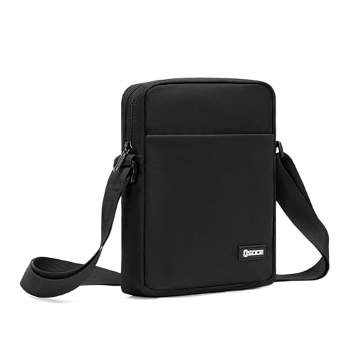 OSOCE Messenger Bag Crossbody Shoulder Bag for Men | Multi-Pocket, Adjustable Shoulder Strap, Lightweight, Suitable for Travel Hiking Commuting Outdoor - size: Small