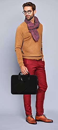 Hseok Laptop Sleeve 13.3-14 inch Case with Small Pouch, Neoprene Computer Bag Compatible with MacBook Neo/Pro 14 M5/M4/M3/M2/M1, Mac Air/Pro 13.3, XPS 14 and Most 13-14 inch Notebooks,B02K01 - color: B02k01, size: 13"-14"