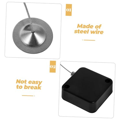DOITOOL Theft Pull Box Security Cable Lock Retractable Cable for Laptop Phone Tablet Protect Your Devices