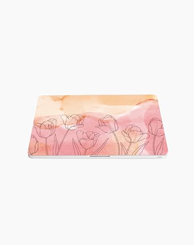 Laptop Skin Sticker Cover Decal - Flower Decal - Universal Size - Fits All laptops up to a 16” Diagonal Size | Easy to Apply, Remove and Change Styles (Watercolor Flowers) - style: Watercolor Flowers