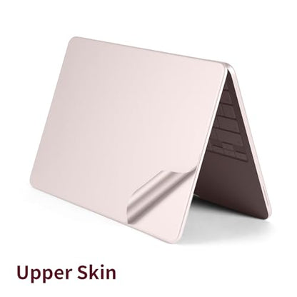 4 in 1 Ultra Thin 3M Vinyl Full Size Laptop Skin Palm Rest Sticker for 2026 New Released MacBook Pro Neo 13 Inch A18 (Blush Pink) - color: Blush Pink
