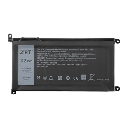 ZTHY 51KD7 Laptop Battery Replacement for Dell Chromebook 11 3180 3189 5190 | 3181 2-in-1 Series P28T001 P28T002 P26T001 Y07HK FY8XM 0FY8XM Battery 11.4V 42Wh 3-Cell 3500mAh - size: 7.6*4.13*0.2 inch 51KD7