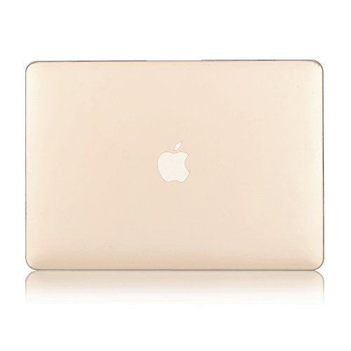 RUBAN Case Compatible with MacBook 12 Inch A1534 - Slim Snap On Hard Shell Protective Cover and Keyboard Cover, Frost White - color: Frost Clear