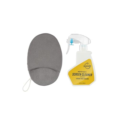 ScreenDr Monitor & TV Screen Cleaning Kit | Streak-free formula removes fingerprints, dust, and smudges from TVs, monitors, laptops, tablets, and phones.
