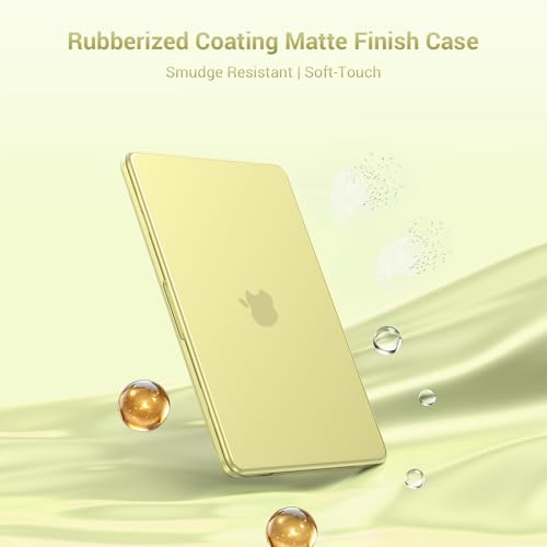 MOSISO Compatible with MacBook Neo Case 13 inch 2026 A3404 A18 Pro Chip | Scratch-Resistant Ultra-thin Protective Hard Shell Case Cover, Citrus - color: Citrus