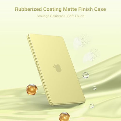 MOSISO Compatible with MacBook Neo Case 13 inch 2026 A3404 A18 Pro Chip | Scratch-Resistant Ultra-thin Protective Hard Shell Case Cover, Citrus - color: Citrus