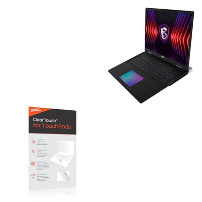 BoxWave Touchpad Protector Compatible with MSI 18" Titan 18 HX AI Gaming Laptop - ClearTouch for Touchpad (2-Pack), Pad Protector Shield Cover Film Skin