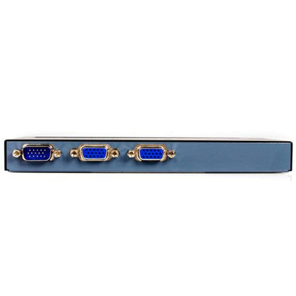StarTech 2-Port VGA Video Splitter - 2048x1536 at 80Hz - TAA (ST122PRO) | Duplicates 1 VGA source to 2 monitors, Built-in amplifier, 350MHz high video bandwidth, VGA splitter 1x2 - style: 2 Port