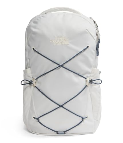 The North Face Jester Everyday Laptop Backpack, Wht Dune/Granite Gy, OSFA | Commuter Travel Bag, Laptop Sleeve, Water-Repellent - color: White Dune/Granite Grey