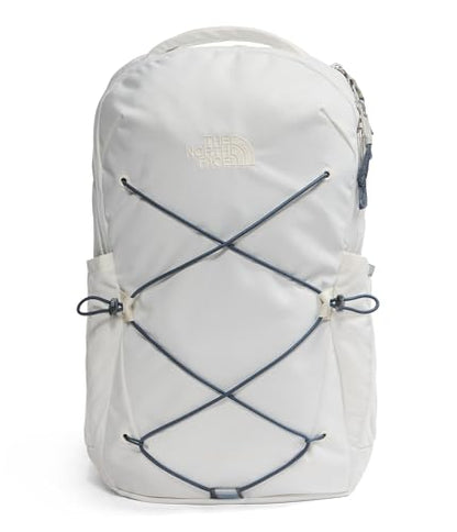 The North Face Jester Everyday Laptop Backpack, Wht Dune/Granite Gy, OSFA | Commuter Travel Bag, Laptop Sleeve, Water-Repellent - color: White Dune/Granite Grey