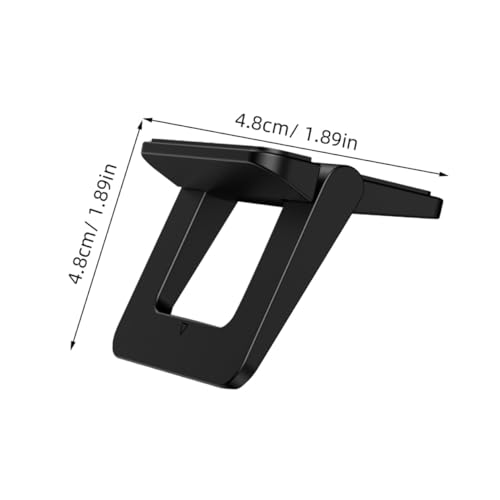 NUOBESTY 2pcs Foldable Mini Laptop Stand and Notebook Holder Portable Desktop Laptop Support for Cooling Ventilated Desks, Suitable for Office and Home Use