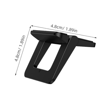 NUOBESTY 2pcs Foldable Mini Laptop Stand and Notebook Holder Portable Desktop Laptop Support for Cooling Ventilated Desks, Suitable for Office and Home Use