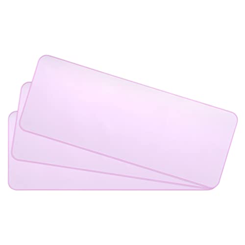 PATIKIL Universal Silicone Keyboard Protector Skin for 15.6"-17.3" Laptop Notebook 14.2 x 5.1 Inch Purple Ultra Thin Keyboard Cover Keyboard Protective Film 3Pcs - color: Purple, size: 14.2"x5.1"