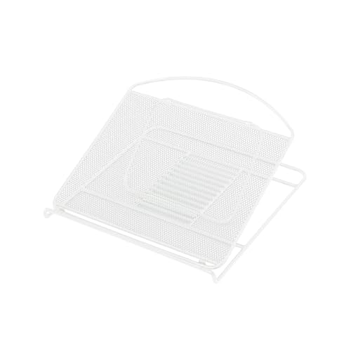 Safco Onyx Mesh Adjustable Ventilated Tabletop Laptop, Tablet Stand, Ergonomic Lift Stand' Silver - color: Silver