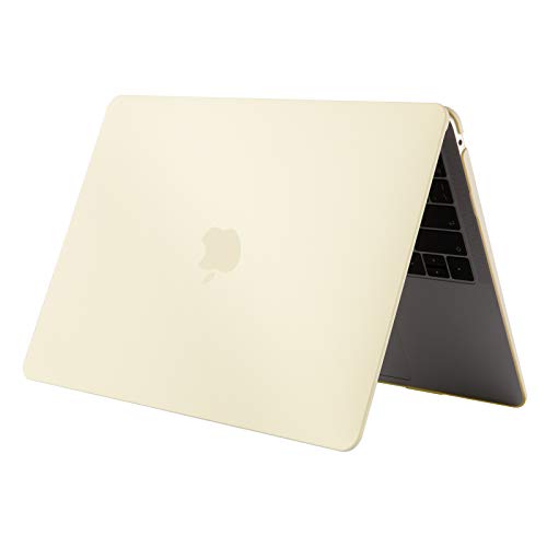 Se7enline for MacBook Pro 13 inch Case M2/M1 2026-2020 A2338,Mellow Yellow | Hard Shell Laptop Case Washable Keyboard Cover Skin Anti-Scratch Anti-Drop Heat Dissipation Full Port Access Slim Lightweight - color: Mellow Yellow