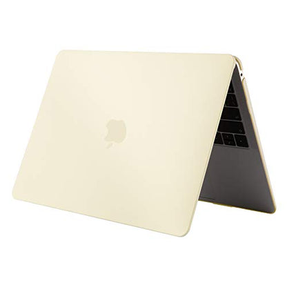 Se7enline for MacBook Pro 13 inch Case M2/M1 2026-2020 A2338,Mellow Yellow | Hard Shell Laptop Case Washable Keyboard Cover Skin Anti-Scratch Anti-Drop Heat Dissipation Full Port Access Slim Lightweight - color: Mellow Yellow