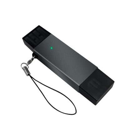 TEC Card Reader 2-in-1 USB C/USB 3.2 Micro SD and SD Memory Cards Reader Adapter with Dual USB Output. Compatible with iPhone 15 Pro Max, MacBook Pro, Chromebook, Galaxy - Ideal for Creatives