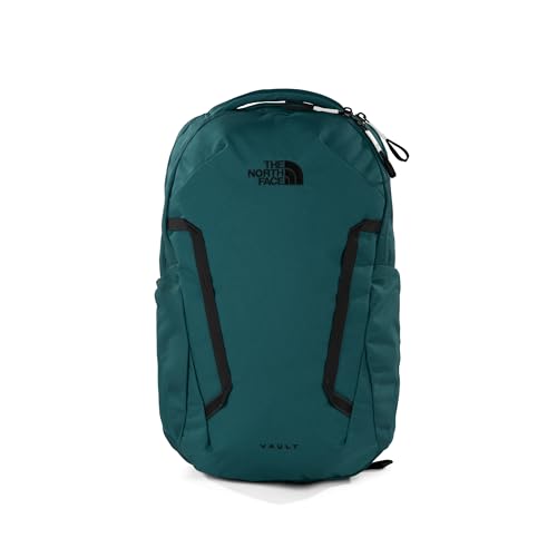 The North Face Vault Everyday Laptop Backpack | Commuter Travel Bag with Water-Repellent Finish, Spacious Main Compartment, Deep Nori-TNF Black, OS - color: Deep Nori-tnf Black