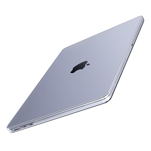Soonjet for MacBook Air 15 inch Case M5 M4 M3 M2 2026-2023 Laptop Cover | Invisible Armor, Clear Matte, Protective Hard Shell, Ultra Thin, Anti Fingerprint & Crack, Scratch Resistant, Close Seamless - color: Matte Clear