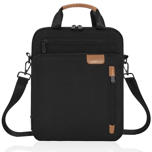 TORIBIO 9-11 Inch Tablet Sleeve Bag Padded Protective Travel Carrying Case | Fits iPad A16 2025, iPad Air M4 11-inch 2026 M3 M2, iPad Pro M5/M4 11 inch, iPad 10/9/8/7th, Galaxy Tab A9+/S9/S8 11" - color: Black, size: 9-11 Inch