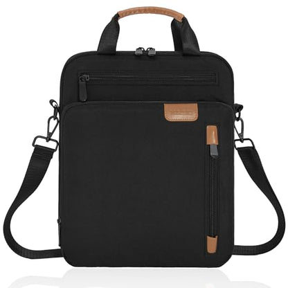 TORIBIO 9-11 Inch Tablet Sleeve Bag Padded Protective Travel Carrying Case | Fits iPad A16 2025, iPad Air M4 11-inch 2026 M3 M2, iPad Pro M5/M4 11 inch, iPad 10/9/8/7th, Galaxy Tab A9+/S9/S8 11" - color: Black, size: 9-11 Inch