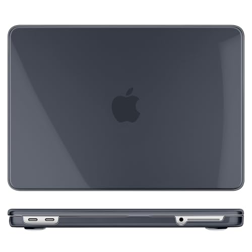 Batianda CrystalAir Case for MacBook Neo 13 Inch 2026, Crystal Black | 4-in-1 Bundle Ultra Clear Slim Hard Shell, Lightweight Everyday Protection for MacBook Neo 13 Inch 2026 Model A3404 - color: Crystal Black