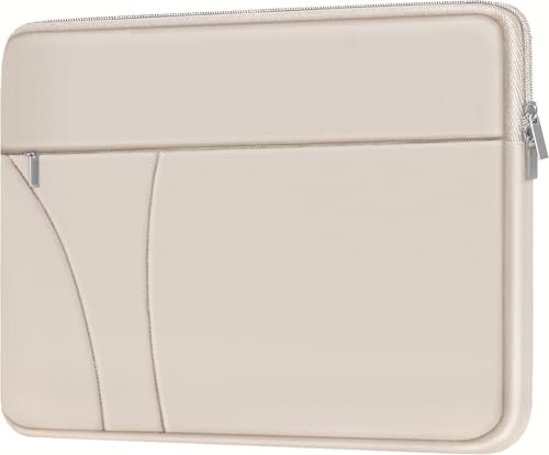 Laptop Case 14 inch, Slim Traveling Laptop Sleeve Cover with Zippered Pocket, Shockproof Protective Carrying Briefcase Computer Bag for 14" MacBook Air/Pro, HP, Dell, Lenovo, Acer, Light Pink - color: Light Pink, size: 14 inch