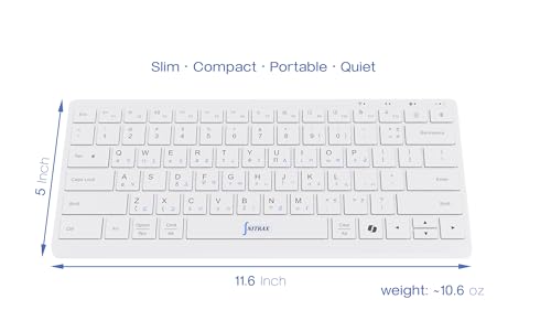 Mathematical Keyboard — Write Math & Equations Faster on Windows PC | 55 Symbols & Shortcuts for Any Editor or Browser | 2.4G Wireless + Bluetooth | USB-C Rechargeable | US Layout |