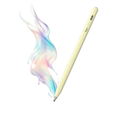 Digital for Android Tablets Stylus Pen for Samsung Galaxy Tab A11+Plus/A11/A9+/A9 Pencil,Accurate Without delay，One-Click Power On/Off,+2Nibs&Long Battery Life (Yellow) - color: Yellow