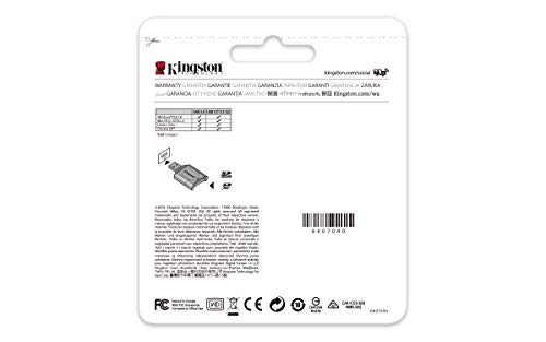 Kingston MobileLite Plus USB 3.2 SDHC/SDXC UHS-II Card Reader (MLP) (Pack of 2) - size: Standard (Pack of 2)