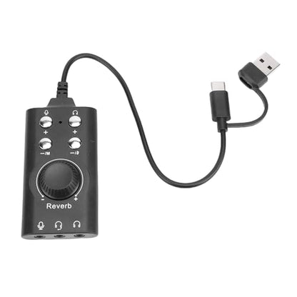 Generic USB Sound Card, External Stereo Sound Adapter with Volume Control and 7.1 Surround, for PC Laptop Desktop Headset OS X