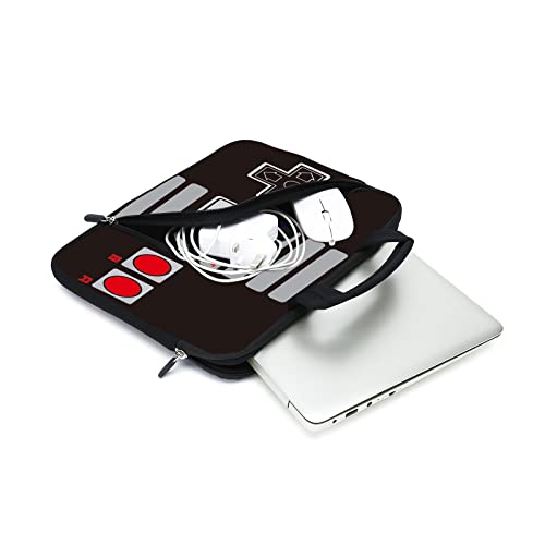 Laptop Sleeves 15 15.4 15.6 Chromebook Case Notebook Sleeve PC Messenger Bag Tablet Case Neoprene Handle Sleeve for Men Women, Two Pockets(RENTT - color: RENTT